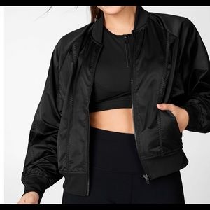 Fabletics woven bomber jacket